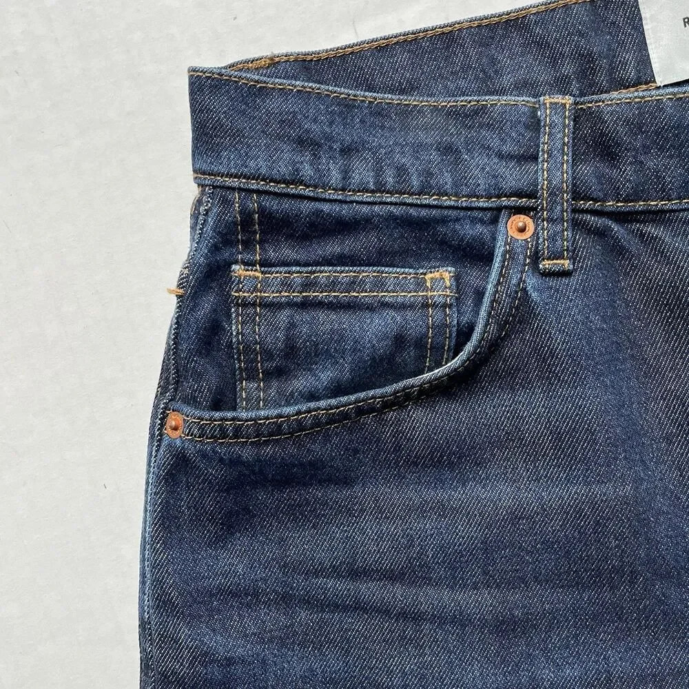 Reformation Indigo Wide Leg Jeans - Picture 9 of 13